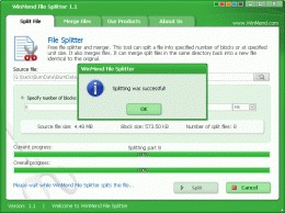 Download WinMend File Splitter 1.3.3