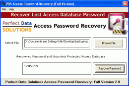Download PDS Access Password Recovery Tool