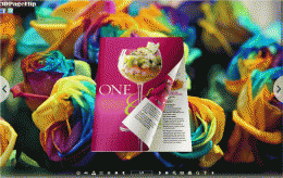 Download Rainbow Blossom Style Theme for 3D Book