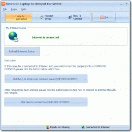 Download Averatec Laptop to Hotspot Converter