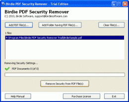 Download PDF Password Protection Remover 3.0.2