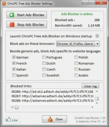 Download ChrisPC Free Ads Blocker 4.30