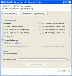 Download MBOX Files to PDF Converter