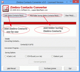 Download Software4Help Zimbra Contacts Converter