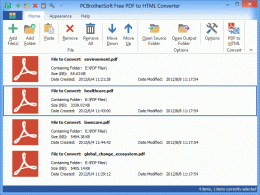 Download PCBrotherSoft Free PDF to HTML Converter