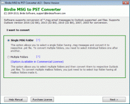 Download Convert MSG to PST Outlook
