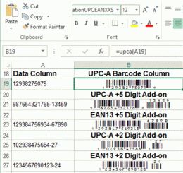 Download GS1 UPC EAN Barcode Font Package