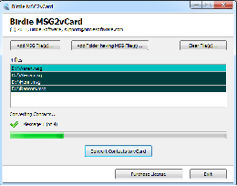 Download Convert MSG to VCF