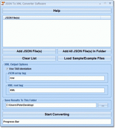 Download JSON To XML Converter Software 7.0