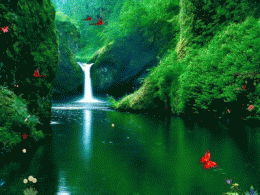 Download Green Waterfalls