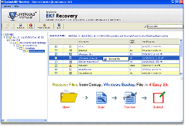 Download Freeware BKF Repair Utility