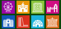 Download Icons-Land Metro Buildings Icon Set