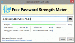 Download Free Password Strength Meter 1.3