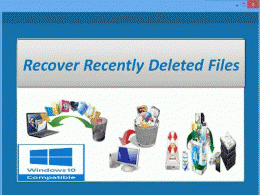 Download Recover Recently Deleted Files 4.0.0.32