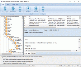 Download NSF in PST 3.0