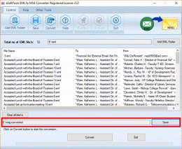 Download Convert EML to MSG Freeware 2.0
