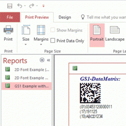 Download Data Matrix Font and Encoder Suite