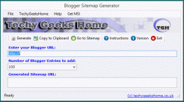 Download Blogger Sitemap Generator 1.4