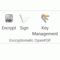 Download Encryptomatic OpenPGP for MS Outlook