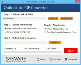 Download Outlook PST File to PDF Converter