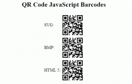 Download JavaScript QR Code Generator
