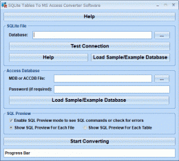 Download SQLite Tables To MS Access Converter Software 7.0