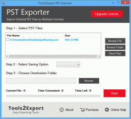Download PST Messages Extract to a PDF 1.1