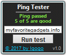 Download Ping Tester
