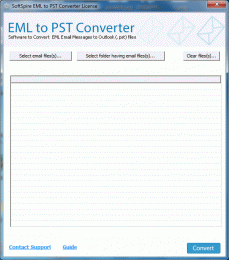 Download Extract EML files into Outlook PST 8.0