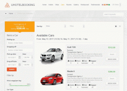 Download Car Rental Module for uHotelBooking system
