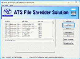 Download Atom TechSoft File Shredder Tool