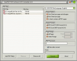 Download Scanned PDF to Excel Converter