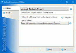 Download Unused Contacts Report for Outlook 4.20