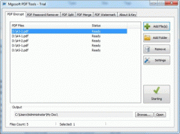 Download Mgosoft PDF Tools