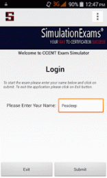 Download CCENT100-105 Practice Exams  Android App