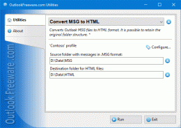 Download Convert MSG to HTML for Outlook
