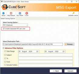 Download Bulk Import .msg Files into Outlook