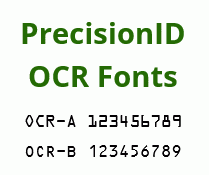 Download PrecisionID OCR A and OCR B Fonts 2018