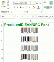 Download PrecisionID EAN UPC Fonts