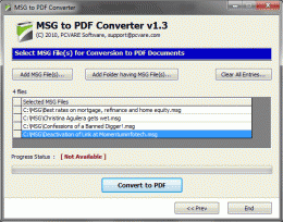 Download Convert Outlook MSG to PDF 6.7.1
