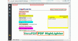 Download VeryPDF PDF Highlighter Command Line 2.0