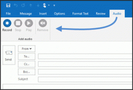 Download Audio for Outlook