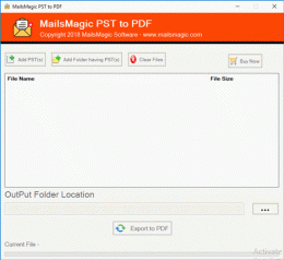 Download Convert PST format email messages to PDF 1.0