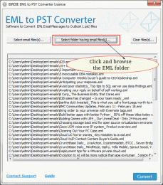Download Transfer Multiple EML emails to Outlook 6.2