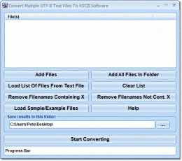 Download Convert Multiple UTF-8 Text Files To ASCII Software