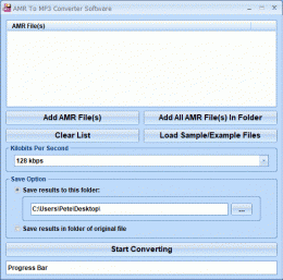 Download AMR To MP3 Converter Software