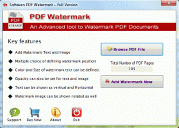 Download Softaken PDF Watermark Generator