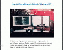 Download How to Map a Network Drive in Windows 10 1.1