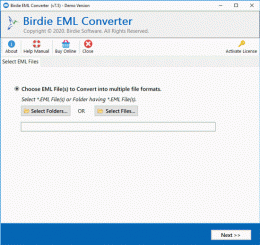Download EML Backup File to PDF 8.1