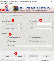 Download eSoftTools RAR Password Recovery 2.5